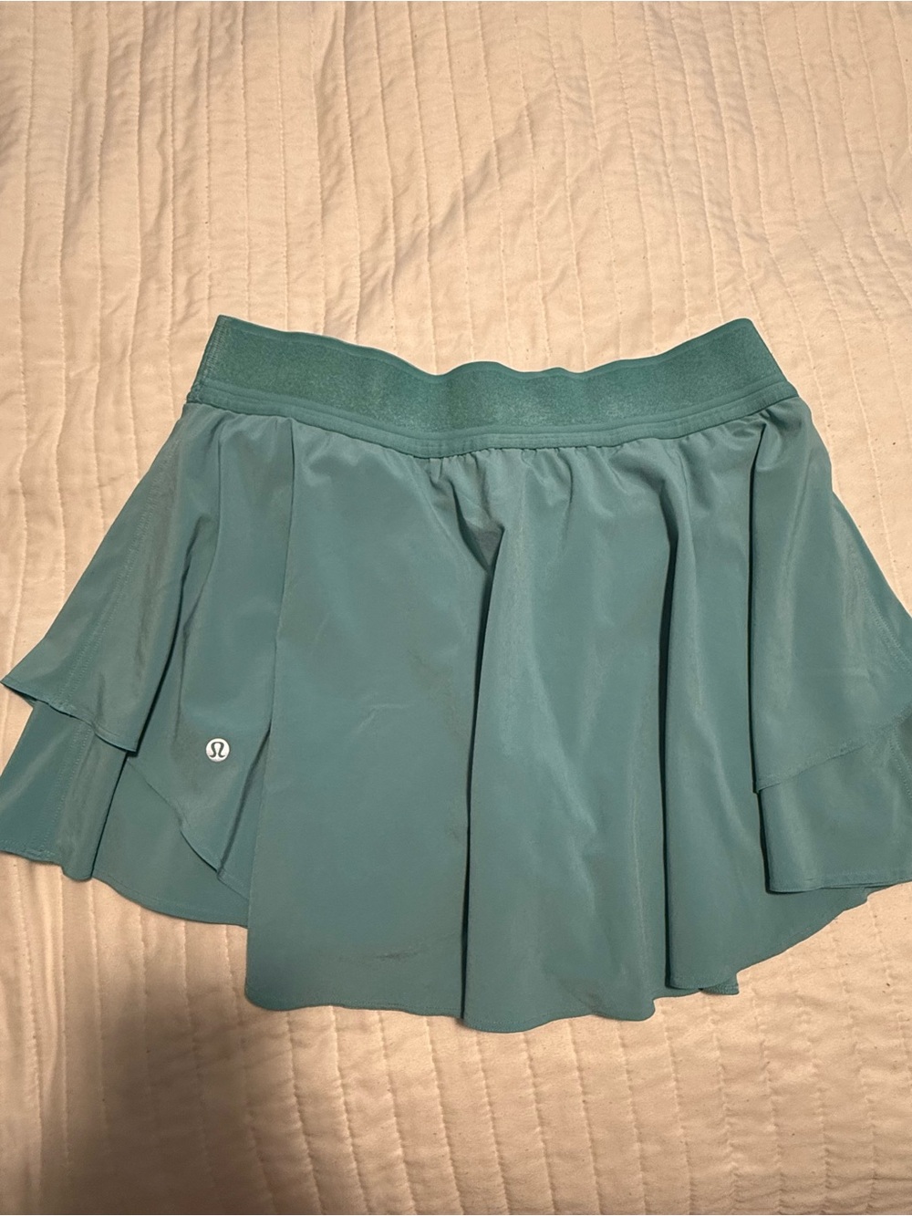 lululemon athletica Teal Circle Skirt with Built-In Liner
